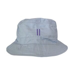 New  GENTS GROUP LLC Fishing BUCKET HAT 22" Medium Grey Purple Mesh Lined 22 $59